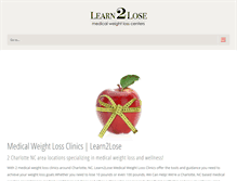 Tablet Screenshot of learn2lose.com